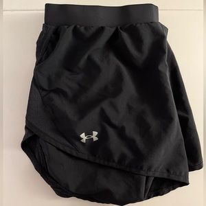 Women’s black under armour shorts